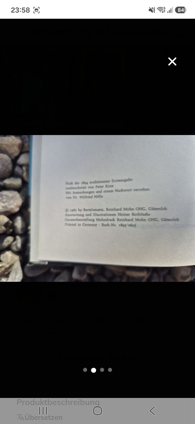 Libri: 3 Bücher Karl May" Old Surehand" 1965-67 – Usato da Villmergen venduto da MONCHHICHI 1