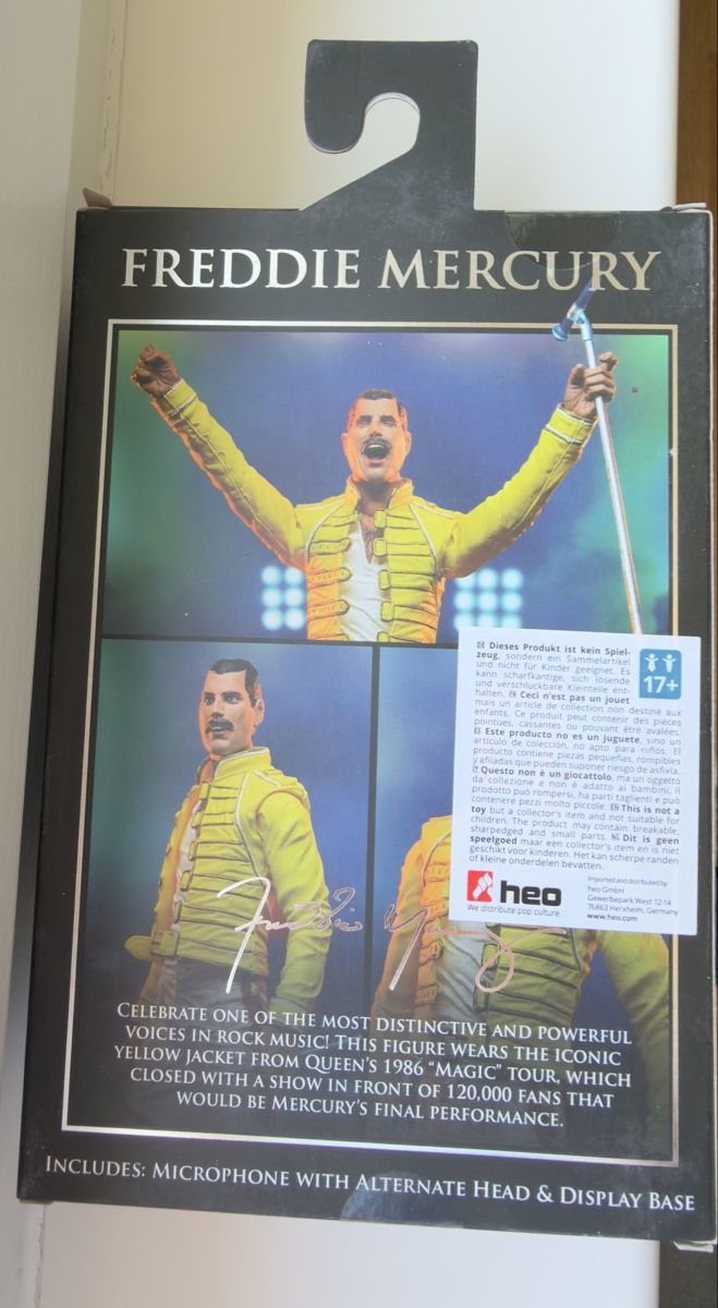 Figuren: Freddie Mercury Actionfigur, neu, OVP – Gebraucht aus Zürich von Fidel59 1