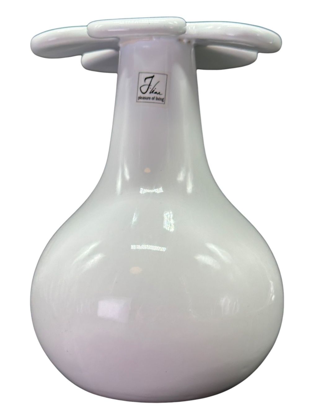 Vasen & Gefässe: Superbe vase design J-Line en porcelaine blanche – Gebraucht aus Morges von Auct 1