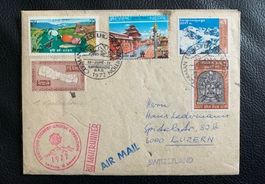 Deutsche Everest - Lhotse Expedition  20.06.1972 Kathmandou