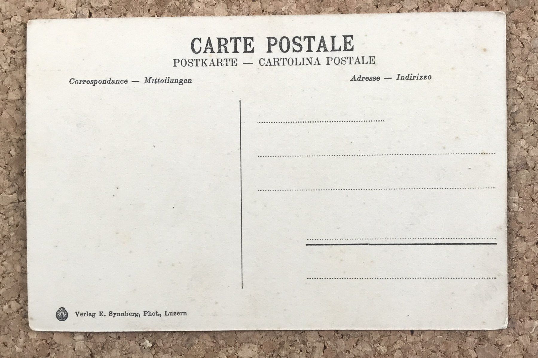 Cartoline postali: ANSICHSTKARTE THUN – Usato da Ostermundigen venduto da wini63 1