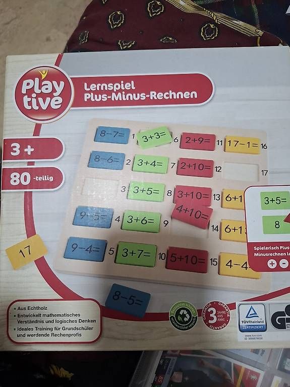 Spiele: Lernspiel plus minus rechnen  – Gebraucht aus Hochdorf von gal_w9hk 3