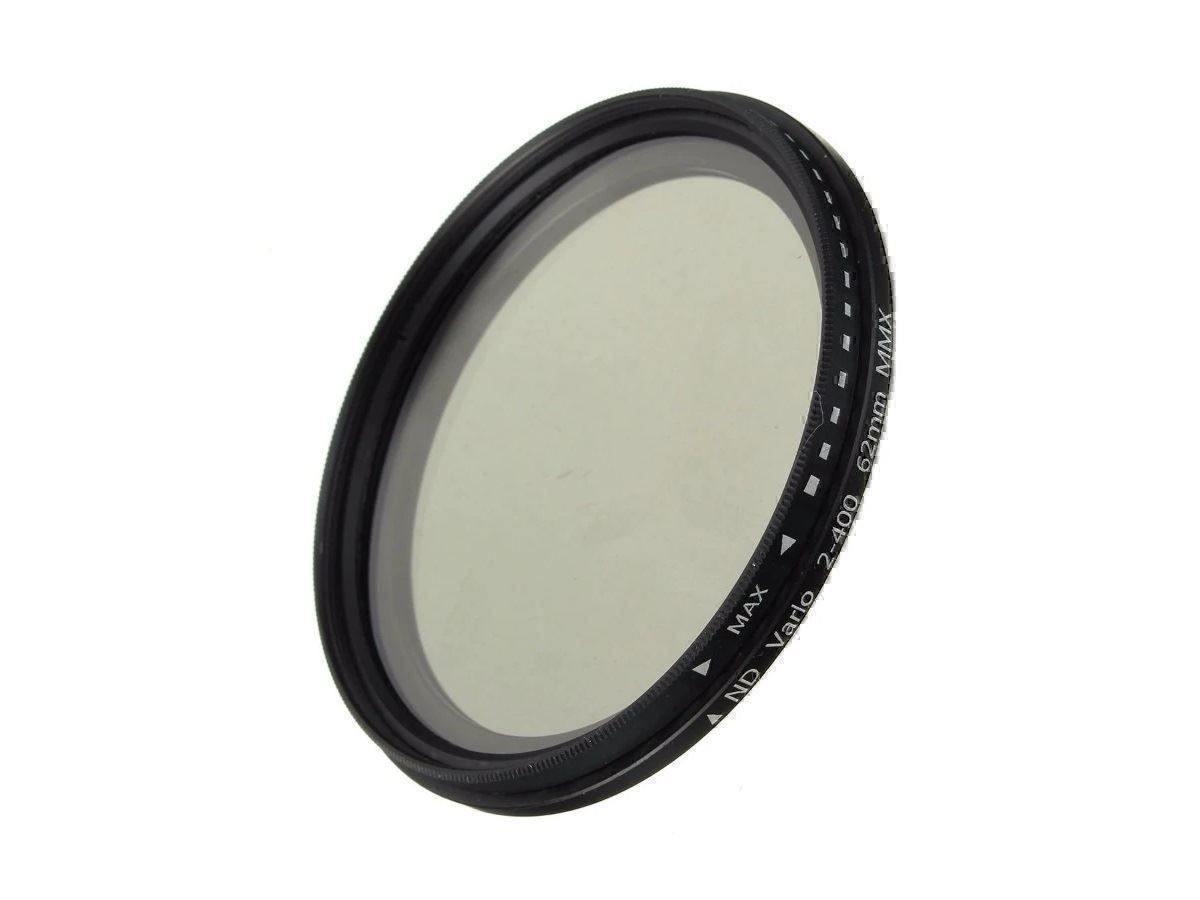 Filtri: VARIABLER ND-FILTER 62mm - ND2 BIS ND400 - DSLR FILTERRING – Nuovo e nell'imballaggio originale da Kriens venduto da swissgadget