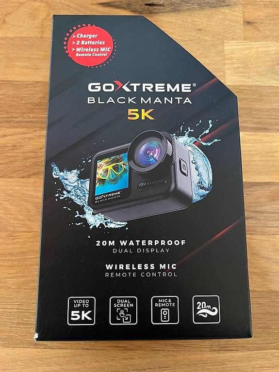 Action Cam: Ensemble complet de caméra d'action GoXtreme Black Manta 5K – Gebraucht aus Bouveret von uri_cq5w 3