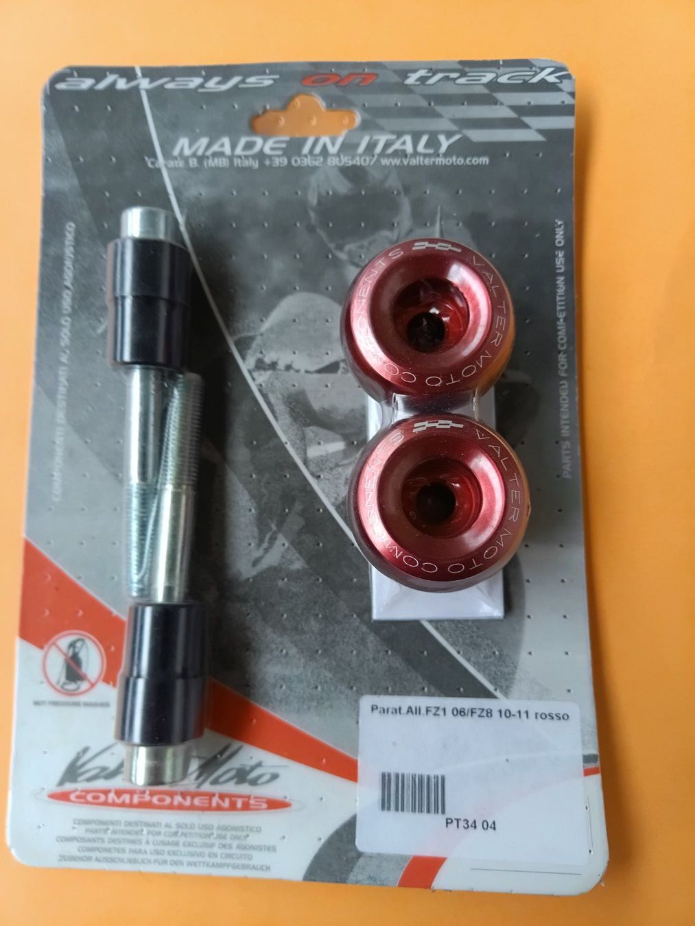 Tutti i ricambio per moto: Valter Moto Sturzpads – Nuovo e nell'imballaggio originale da Wängi venduto da Ladys_First 1