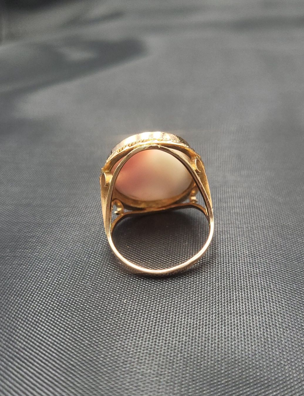 Anelli: Gold 585 Antiker Ring mit Cameo-Motiv – Usato da Wald ZH venduto da Dasilver 7