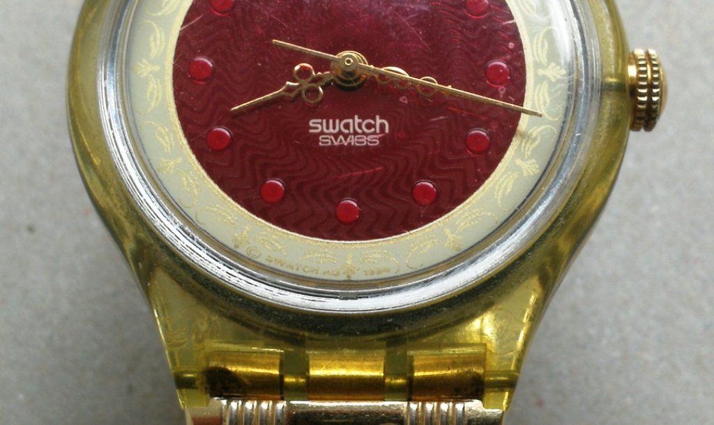 Swatch Orologi: Swatch-Uhr Automatic mit Flexband – Usato da Goldau venduto da Ejidomar 1