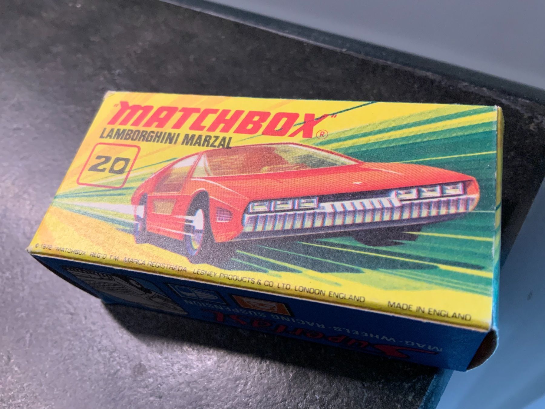 Matchbox Modellini d'auto: MATCHBOX Nr. 20, Lamborghini Marzal – Nuovo e nell'imballaggio originale da Erlenbach im Simmental venduto da Model_box 6