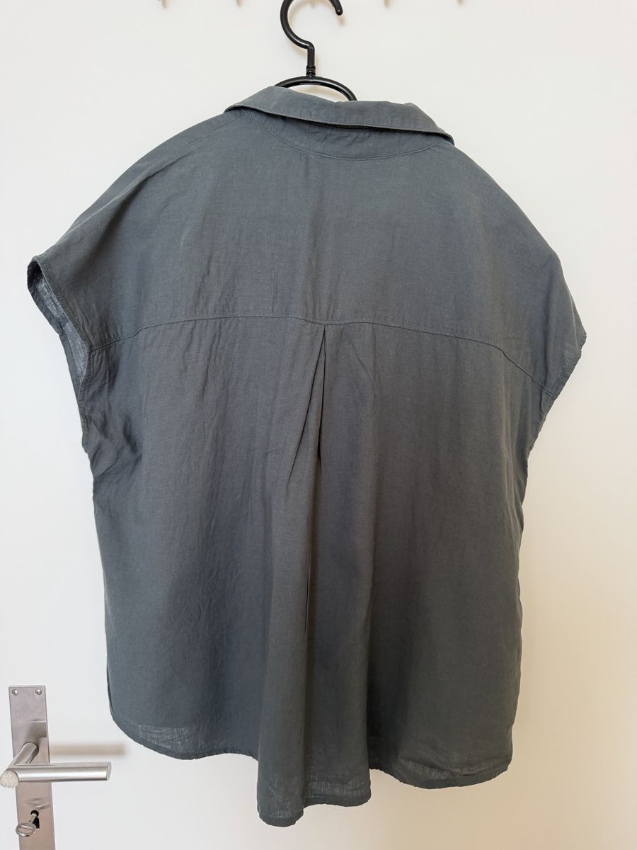 Camicette: Old Navy Hemdbluse kurzarm Olive Gr. XL Sommer – Usato da Langnau am Albis venduto da Schneeflocke92 3