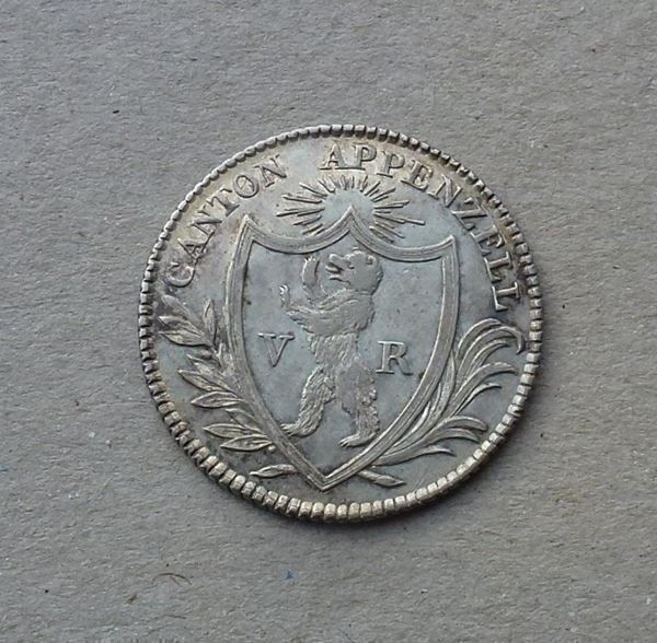 Toutes les monnaies: Appenzell ++ 1/2 Franken 1809 – D'occasion à Walkringen par Casablanca777
