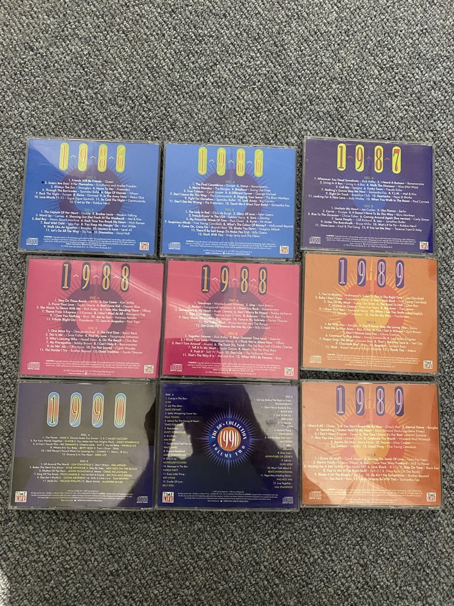 CDs: 21 CD Sampler 80‘ Collection 1980-1990 – Gebraucht aus Diessbach b. Büren von cowansville 2