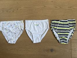 Neu: Unterhosen Slip Gr. 110, 3er Set