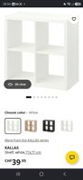 KALLAX Shelf white 77x77 cm very good condition