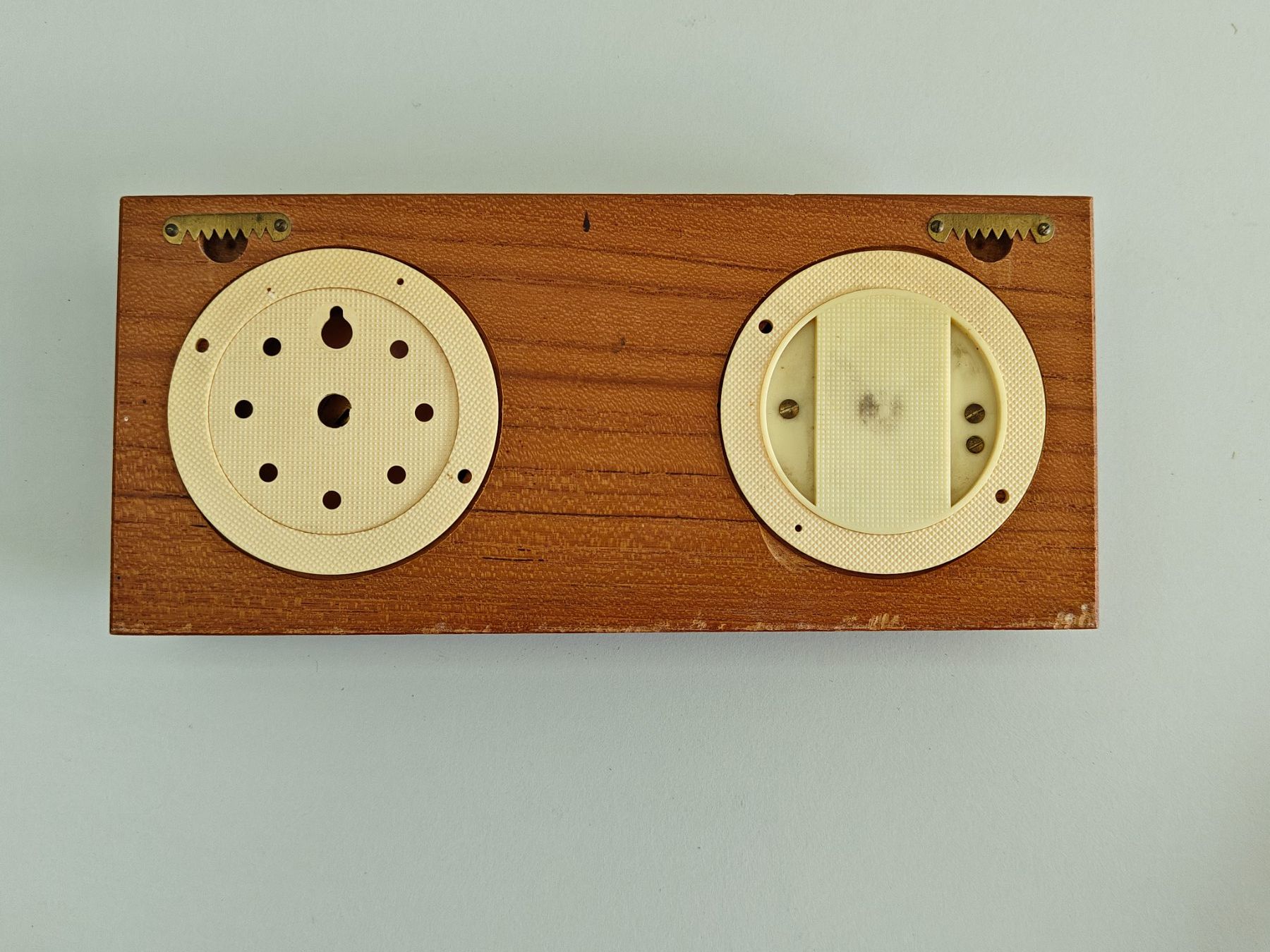 Altri elettrodomestici e apparecchi d’epoca: Wetterstation Holz - Barometer Hygrometer Thermometer – Usato da Birr venduto da DisDas 4