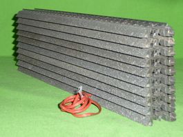 10 Stück Märklin C-Gleis 24236 Gerade schmutzig aber alle ok