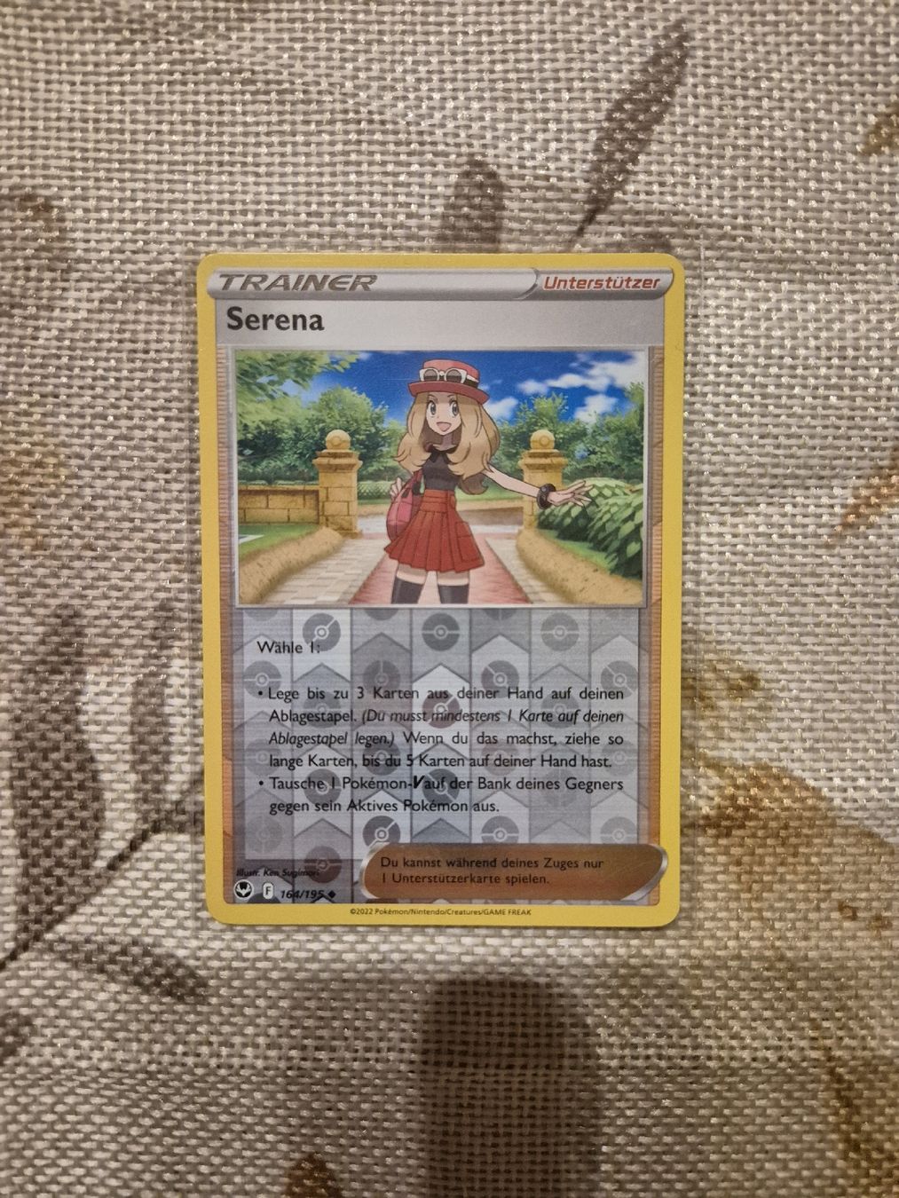 Pokémon Carte collezionabili: Serena Reverse Holo Pokemon Silver Tempest 164/195 DE – Nuovo (secondo la descrizione) da Altdorf UR venduto da Josi5588