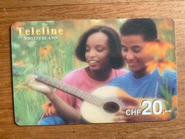Teleline Telefonkarte Musikanten