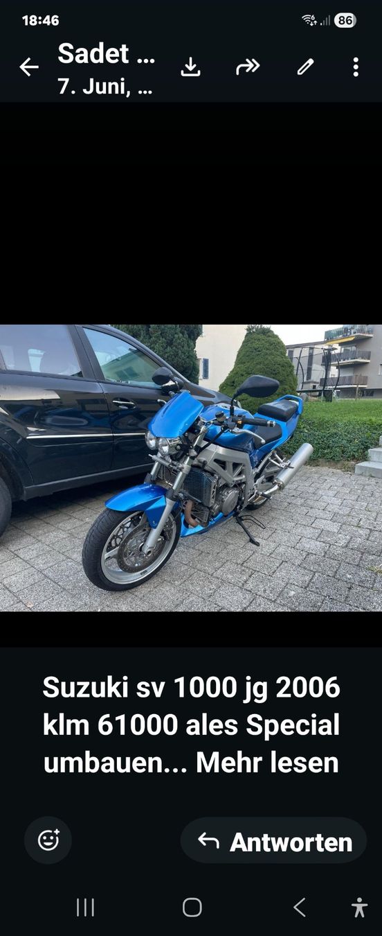Suzuki Route: Motorrad – D'occasion à St. Gallen par Audi-sq5