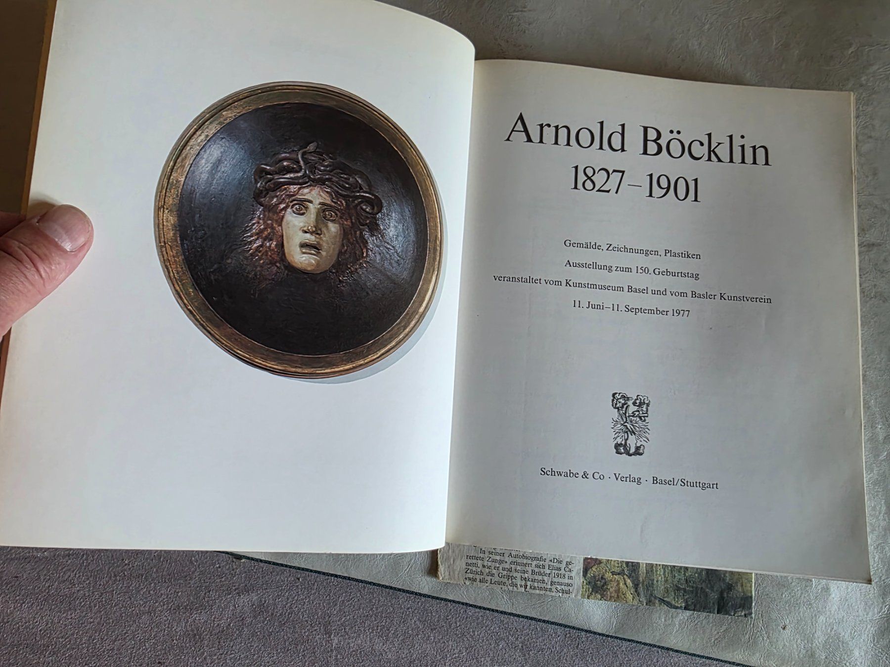 Libri: Arnold Böcklin - Kunstmuseum Basel - 1977 – Usato da Walterswil BE venduto da Lonitti 3