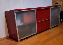Sideboard rot lackiert