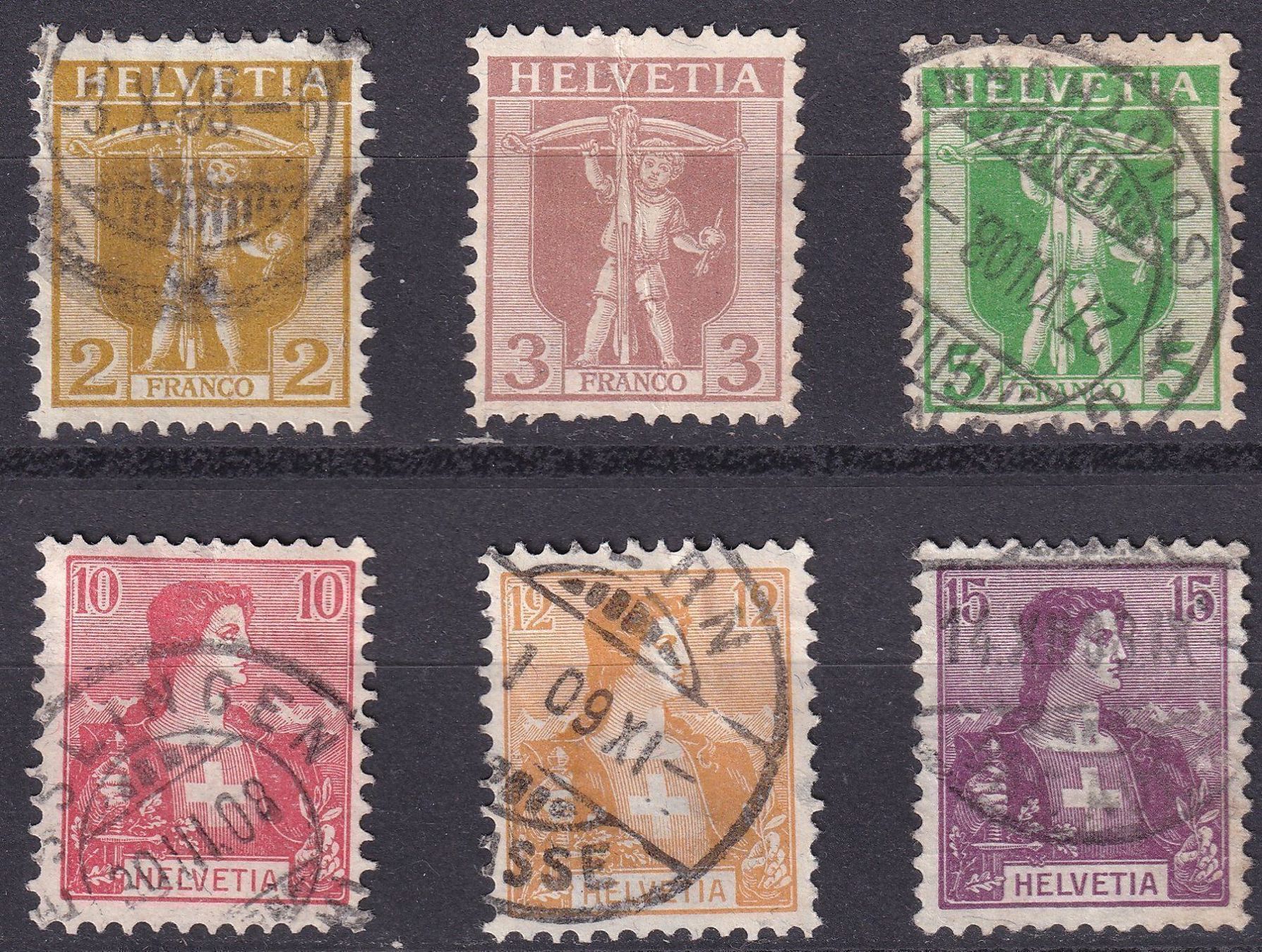 Tutti i francobolli: Nr.101-106 – Usato da Rotkreuz venduto da sheyenne72
