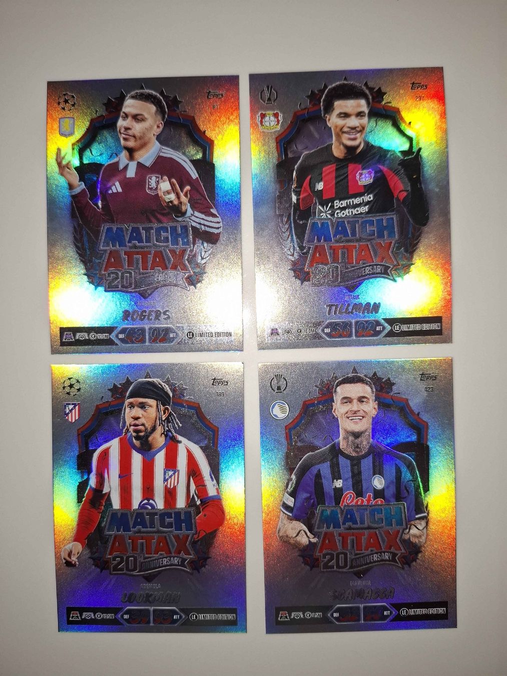 Topps Cartes à collectionner: 1 franc par carte – Neuf (Voir description) à Pâquier-Montbarry par nic_vx7v