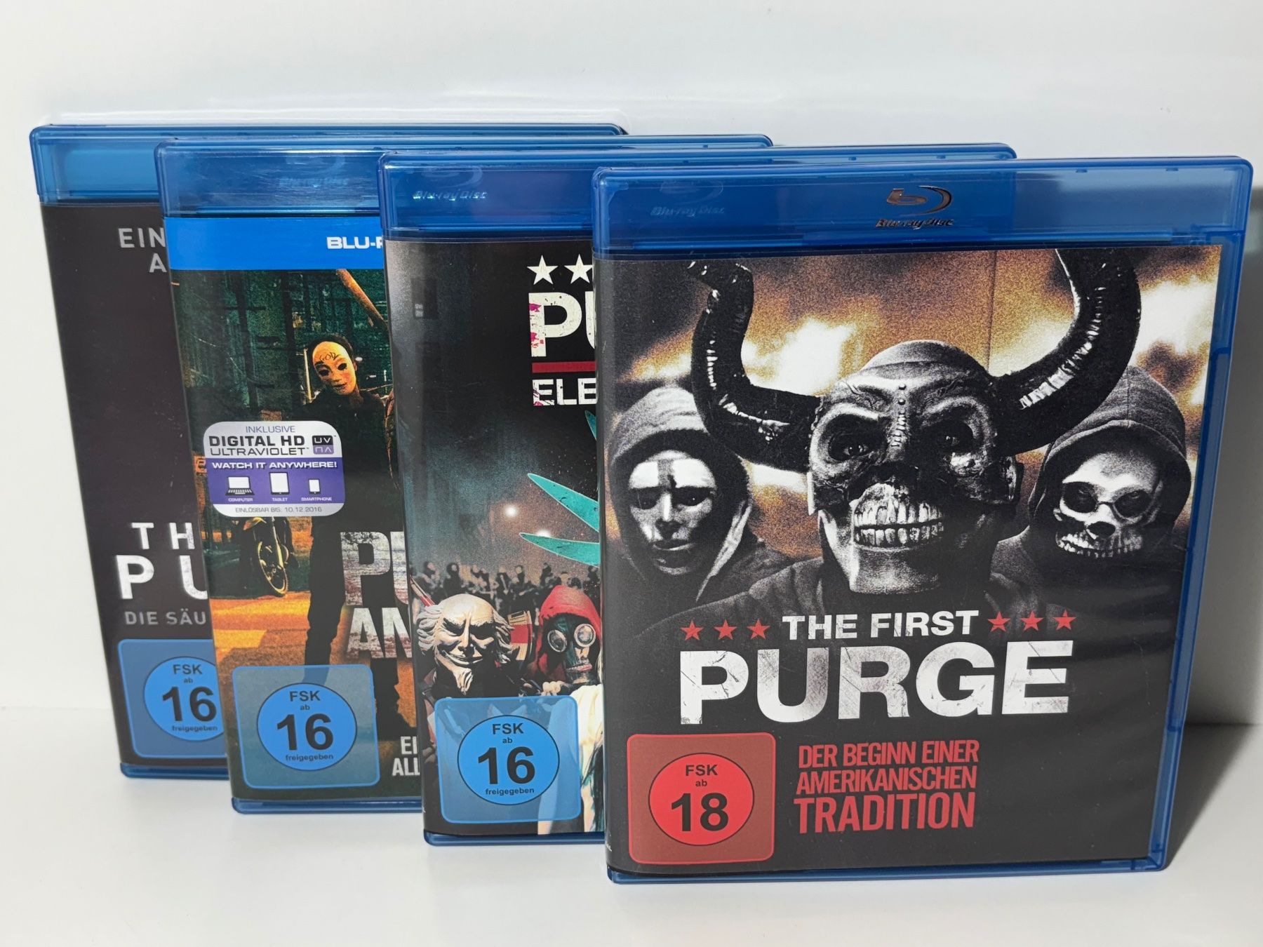 Tutti i DVDs: The Purge 1-4 Blu Ray – Usato da Wilderswil venduto da Sstriker