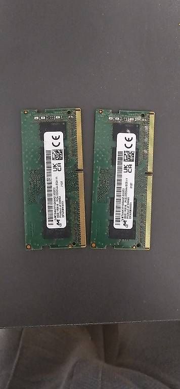 Componenti elettronici: 2x 8Gb So-dimm DDR4 3200mhz – Usato da Collex venduto da Chel1200 1