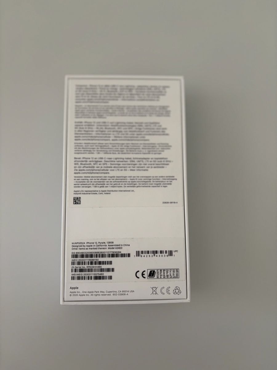 Apple Telefoni cellulari / Smartphones: iPhone 12, purple, 128GB, incl. case – Usato da Strengelbach venduto da Taske2 6