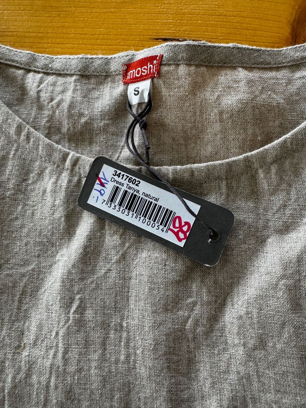 Vestiti: Neu Leinen Keid Moshi Gr. S Beige – Nuovo (secondo la descrizione) da Kirchdorf AG venduto da coco123 5