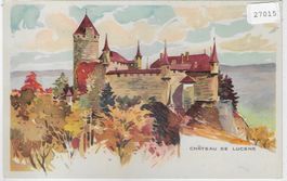 Chateau de Lucens - Litho