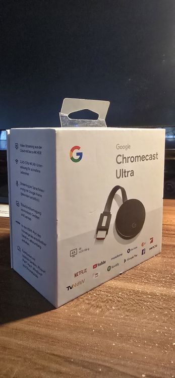 Google Chromecast Ultra 4K Streaming Device (Gebraucht) in Romont FR ...