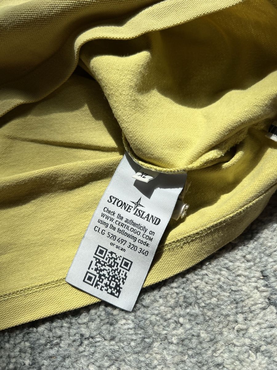 Stone Island Magliette Polo: Stone Island Polo Shirt – Usato da St. Margarethen TG venduto da compass.island 5