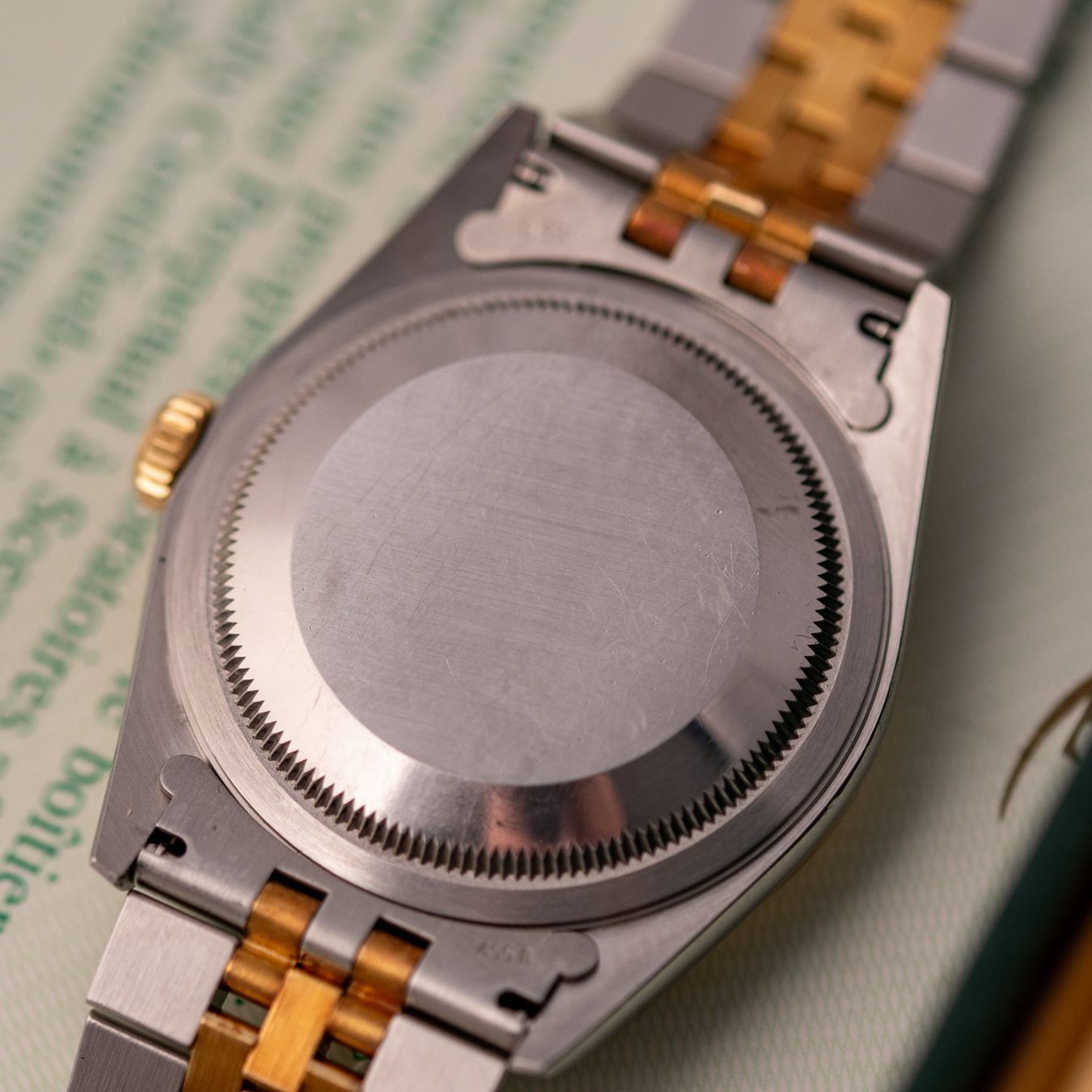 Rolex Orologi: Rolex Datejust 36/ 16233 / 1997 / Pyramid Dial / Full Set – Usato da Luzern venduto da PrimeSwissTime 7