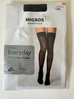 MIGROS Essentials, Halterlose Strümpfe Everyday, Grösse L/XL
