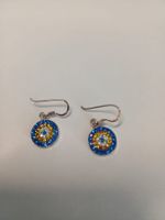 Glitzernde silber Ohrringe