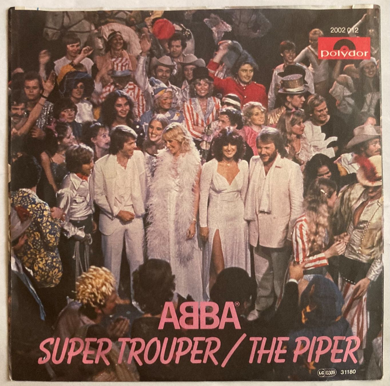 Schallplatten: ABBA - SUPER TROUPER / THE PIPER – Gebraucht aus Poliez-Pittet von Newtown-Records 1