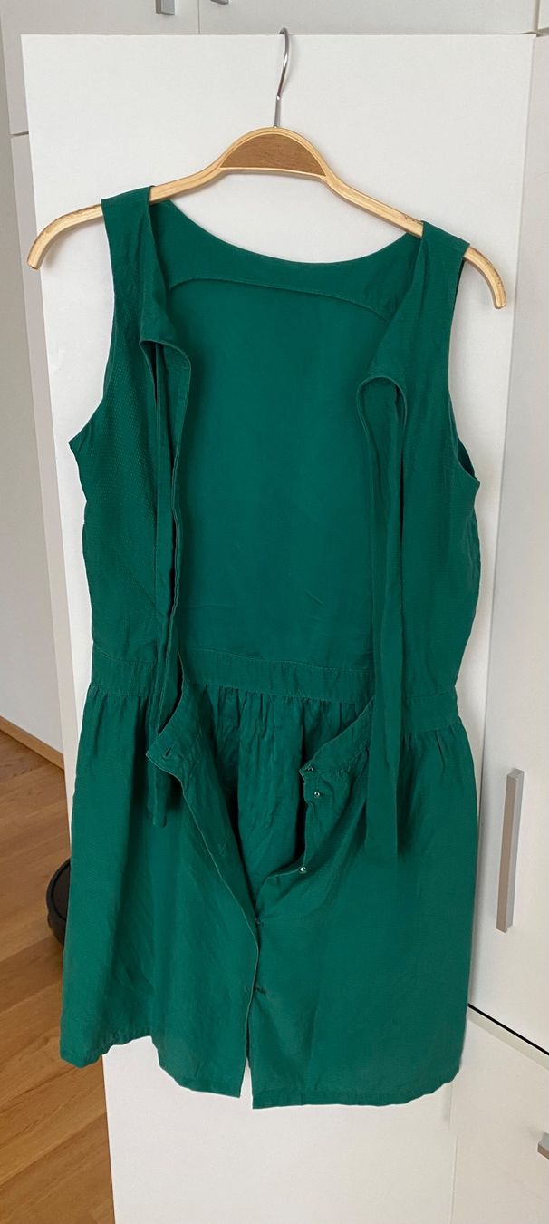 Sessun Robes: Sessun kleid sommer grun seide 100% – Défectueux à Zürich par isa_m7cn 1