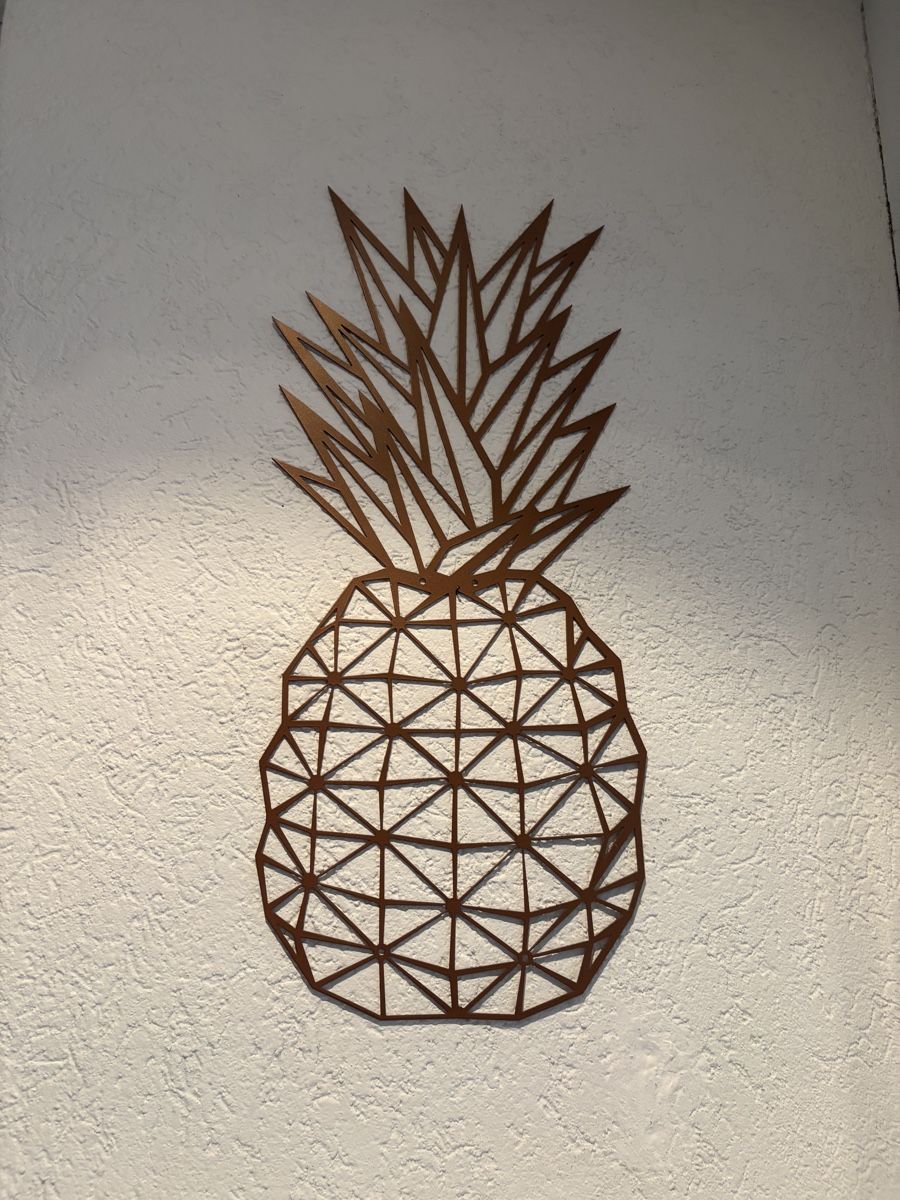 Tutte le decorazioni: Wandkunst Metallbild Ananas – Nuovo (secondo la descrizione) da Niederrohrdorf venduto da jen_f6cj