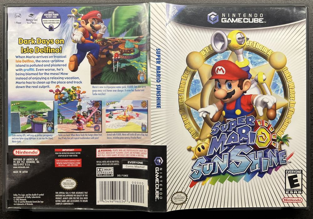 Nintendo Gamecube Super Mario Sunshine Us Kaufen Auf Ricardo 4695