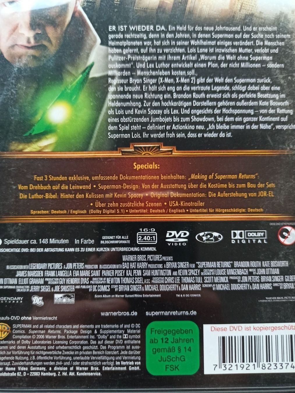 Tutti i DVDs: Superman Returns - (2-DISC) – Usato da Dübendorf venduto da kb86_MOVIE 1