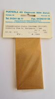 Lötpunktraster-Plate 50x100mm (811/1HP) einseitig 35um Cu