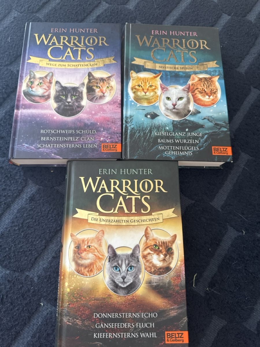Libri: 3x div. Warrior Cats Bücher – Usato da Zürich venduto da szityu