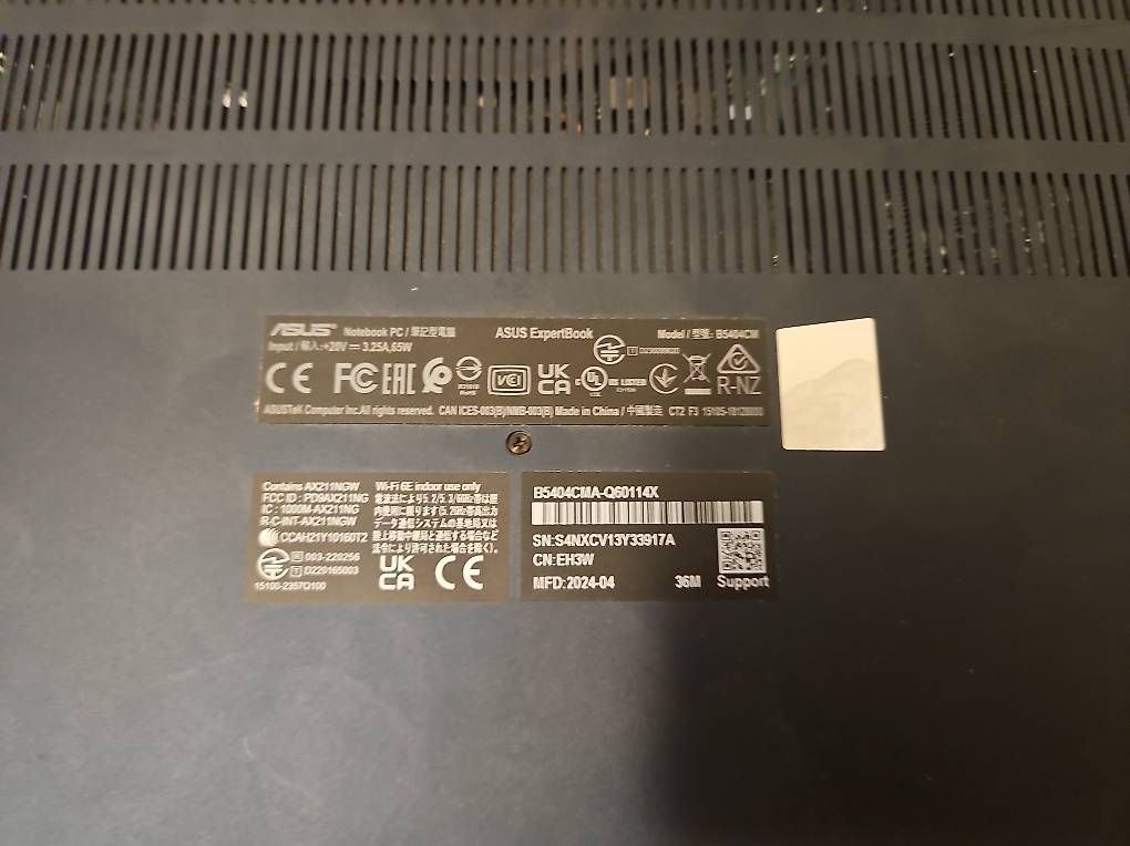 Notebook: ASUS ExpertBook B5 B5404CMA-Q6011X Notebook – Usato da Zug venduto da Schwenggeler 1