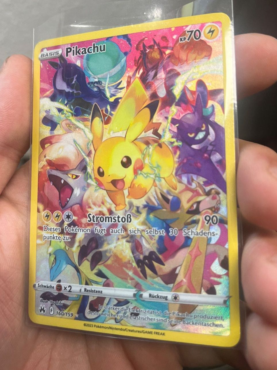 Pokémon Carte collezionabili: POKEMON | PIKACHU #160 | CROWN ZENITH | DEUTSCH – Nuovo (secondo la descrizione) da St. Niklaus VS venduto da tru_vj5x