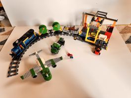 Lego City Cargo Train 60052 + Lego City Airport 60101