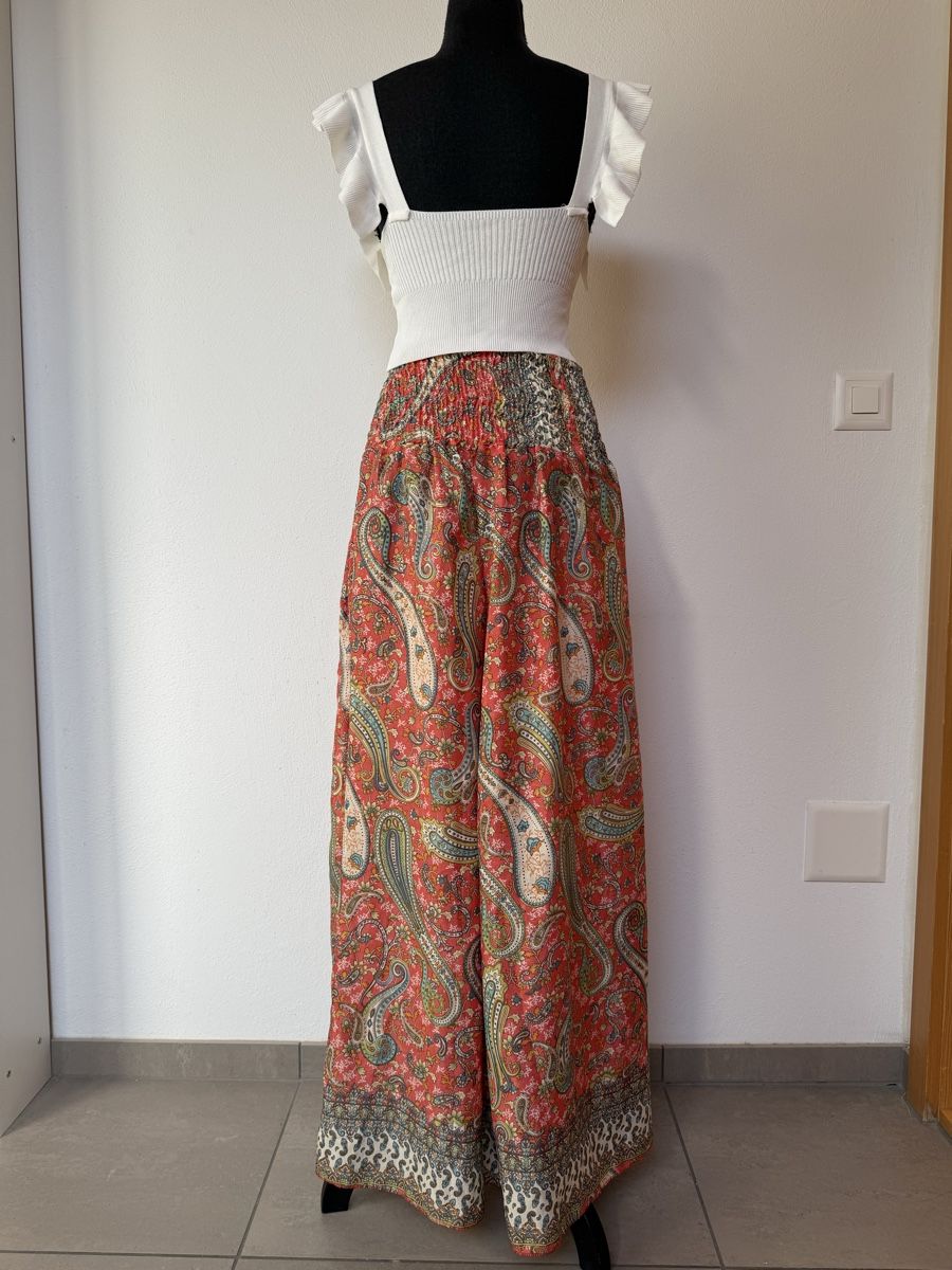 Gonne: Boho Maxihosenrock aus Seide – Nuovo (secondo la descrizione) da Sigriswil venduto da ck56 2