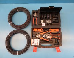 40m Solarkabel SET 6mm2 + Crimpzange + Abisolierzange MC4 ++