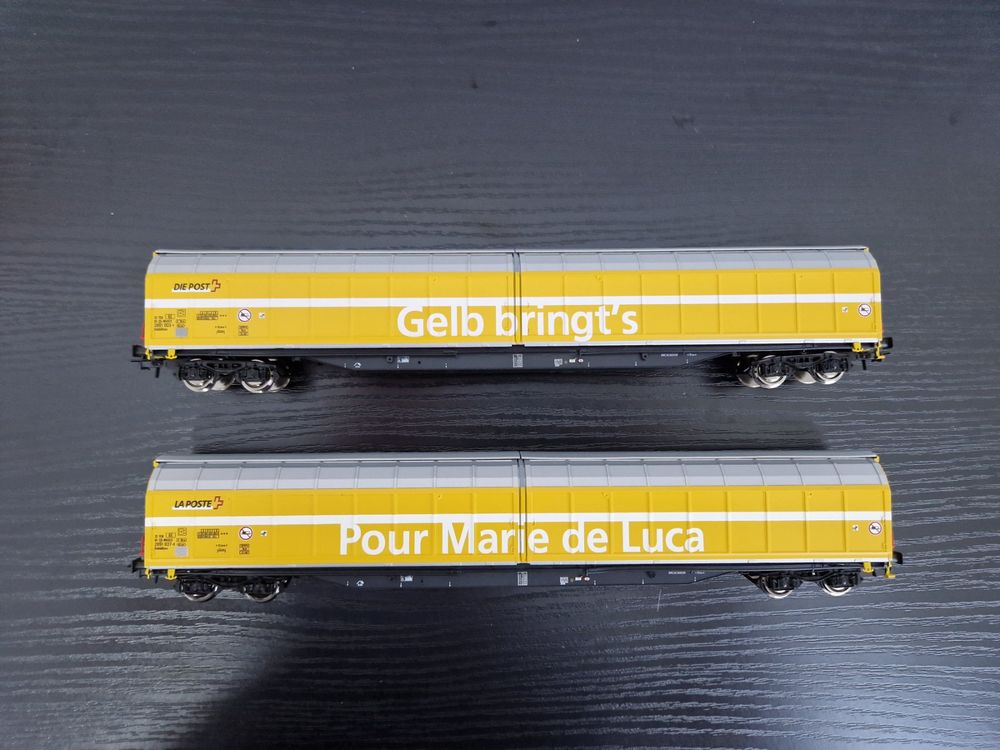 Set 2 Wagons-citerne IGRA Model Wascosa Pannonia - échelle DC, Neuf