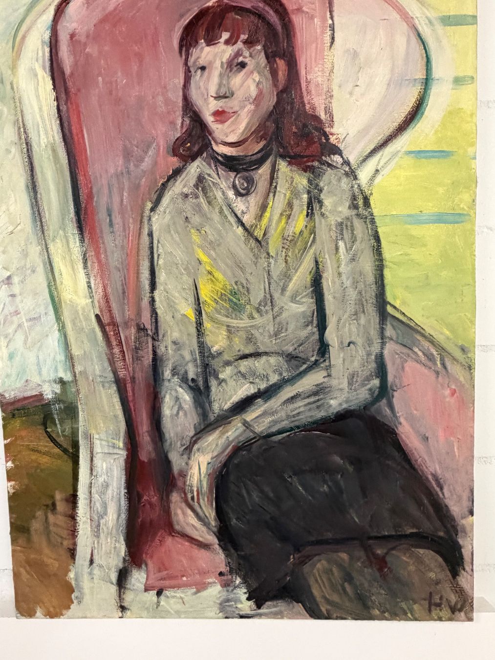 Tableaux: Hans Weidmann ÖlGemälde portrait – D'occasion à Basel par PAUL_ART 3